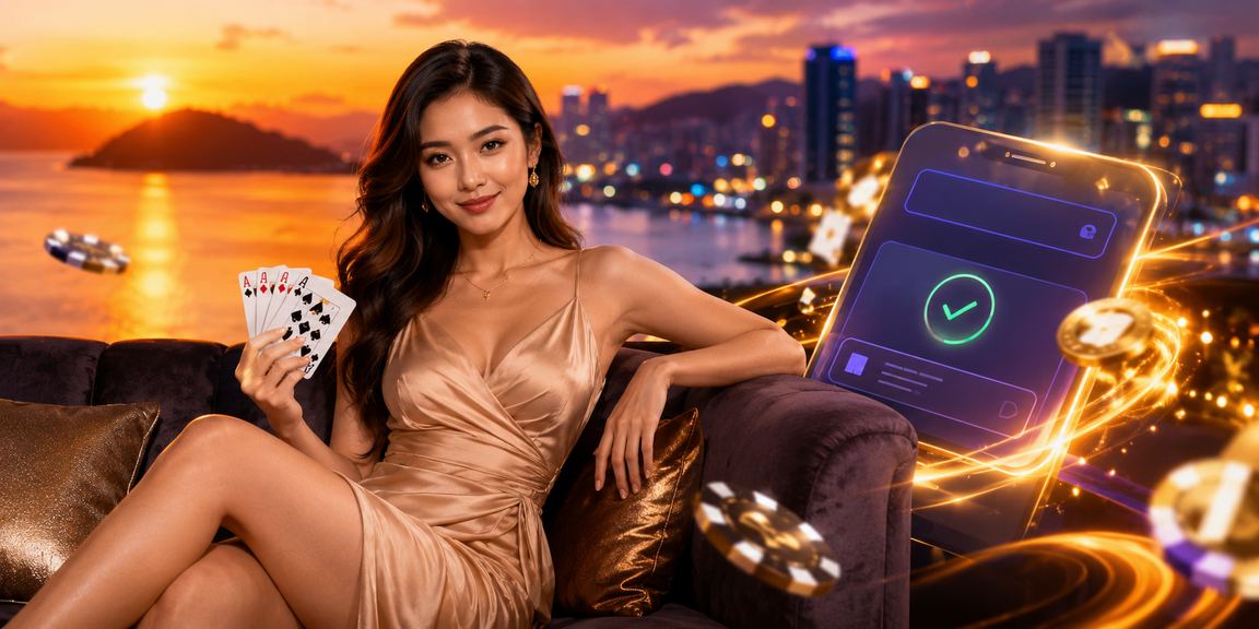 Kumpulan pemain bermain Teen Patti bersama di Kota Kinabalu